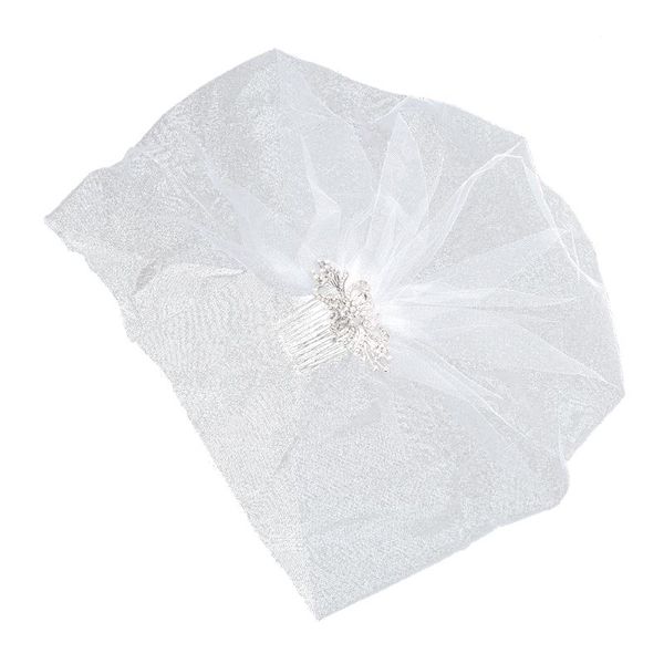 

bridal veils 1pc single layer wedding accessories veil for engagement, Black