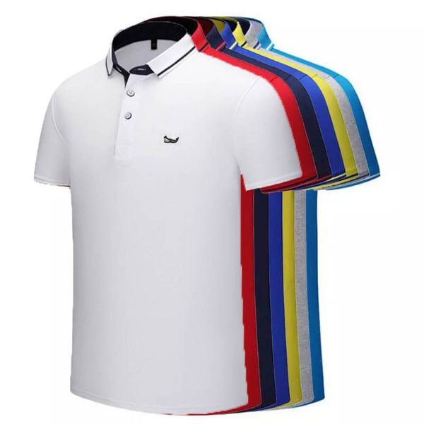 

s-4xl-men's short sve shirt, informal cotton pole with embroidered , lapel new dign, summer, 2021, White;black
