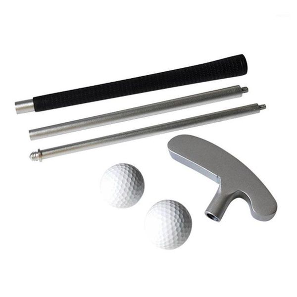 

classic golf putter with premium grip two-way head breathable aluminum rod for right or left handed golfers complete set of clubs1