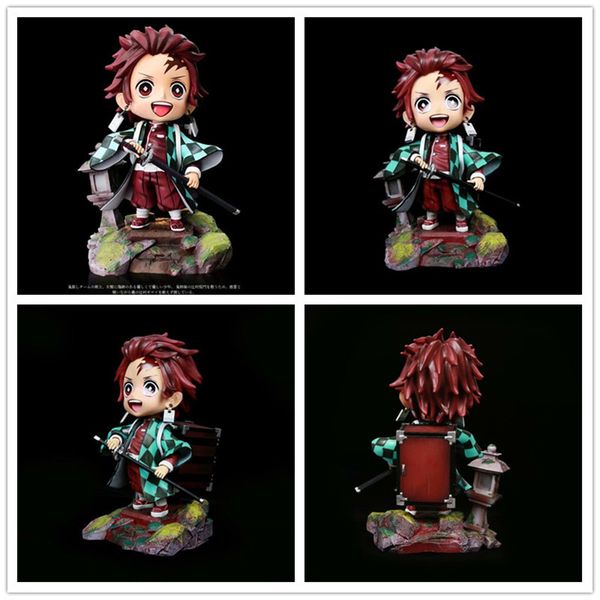 

New Demon Slayer Kamado Tanjirou PVC Brinquedos Figurine Anime Collection Figure Toy Gift