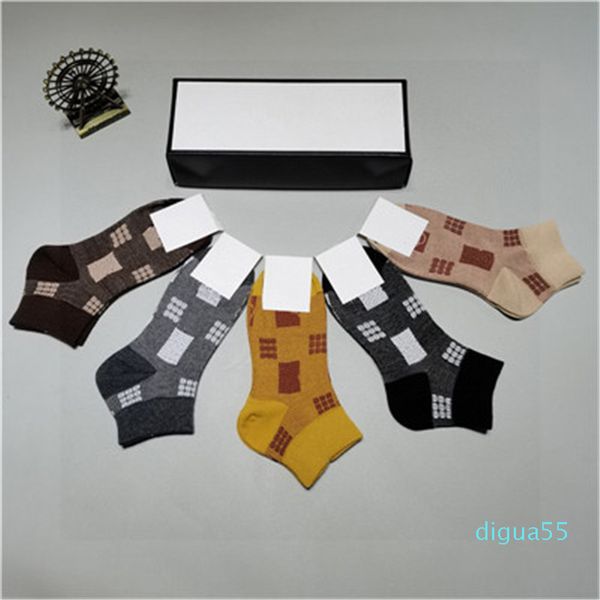 

wholesale 5pairs women mens sports socks pure color casual sock, Silver