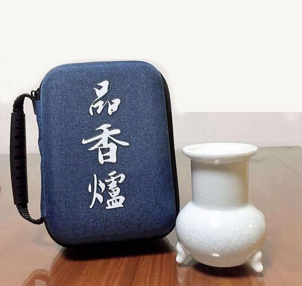

fragrance lamps taiwan ceramic rechargeable portable incense burner usb car electric device 110 / 220 v temperature regulation timing