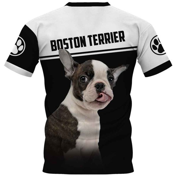 

cute pet pattern 3d t-shirt graphic optical illusion short sleeve party street punk and gothic round neck summer, White;black