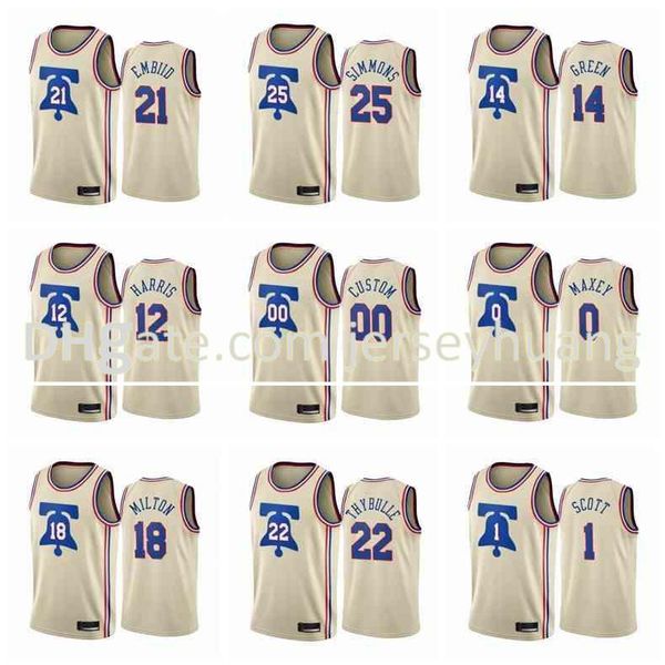 

basketball jerseys\rphiladelphia\r76ers ben simmons joel embiid tobias harris danny green any player pressing custom jerseys, Black;red