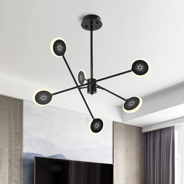 

led stone lustre suspension hanglampen lampara colgante lighting light lumiere pendant lamp living room lamps