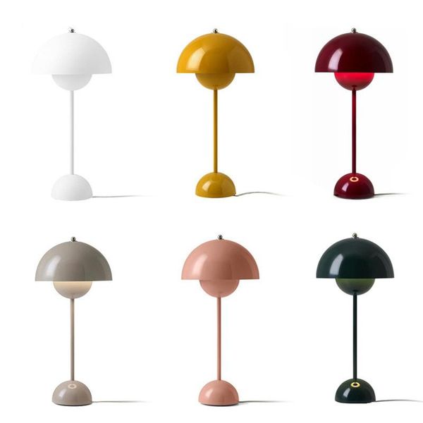 

table lamps modern minimalist nordic art design bedroom bedside living room study creative el decoration flower bud lamp