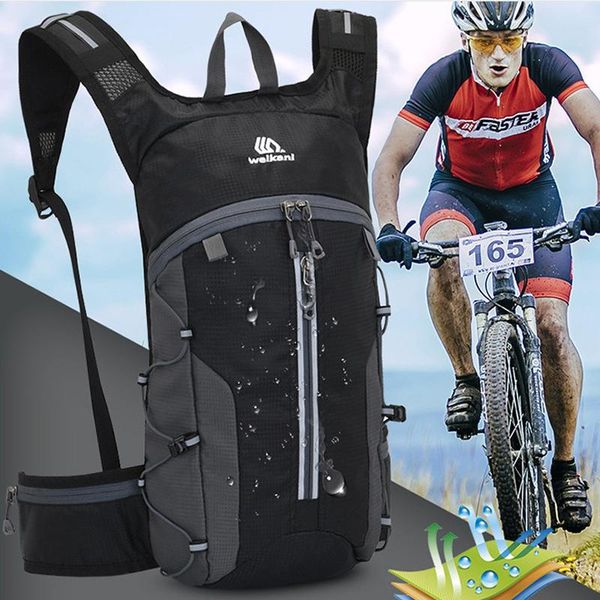 

backpack outdoor cycling bag mountain bike hiking camping foldable travel