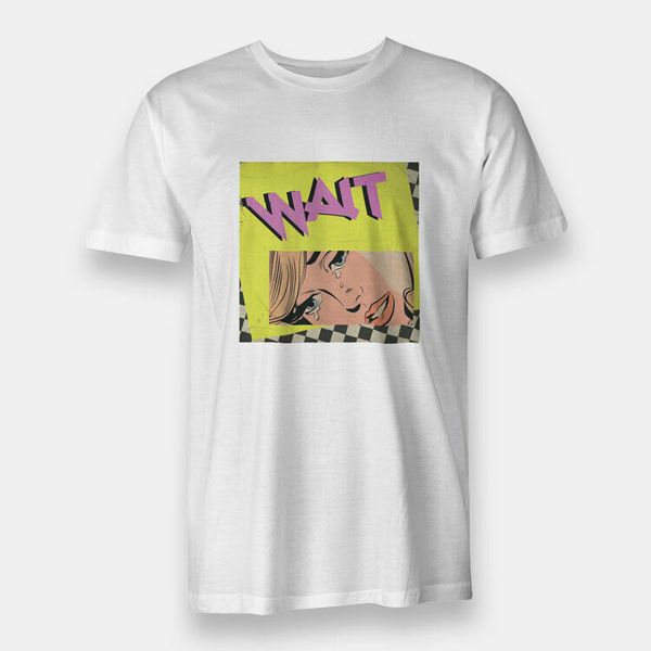 

wait.. maroon 5 pop men's t-shirt white, White;black