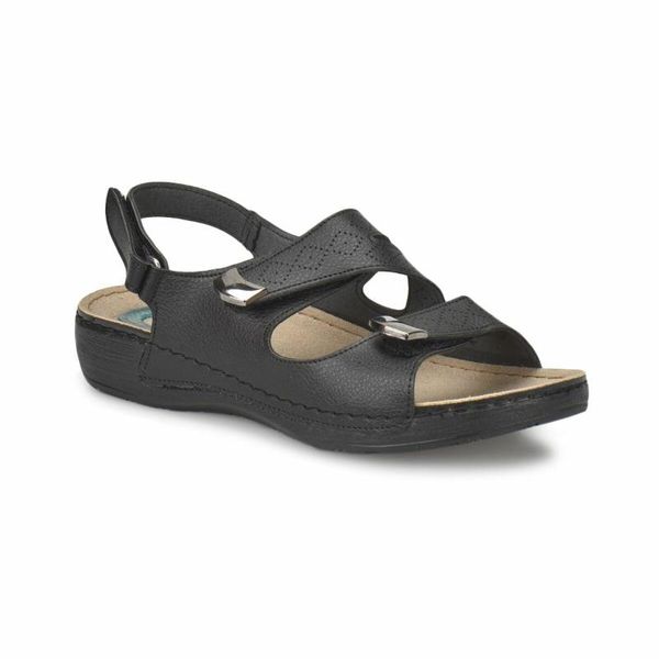 

81.156629.z black women basic comfort polaris sandals