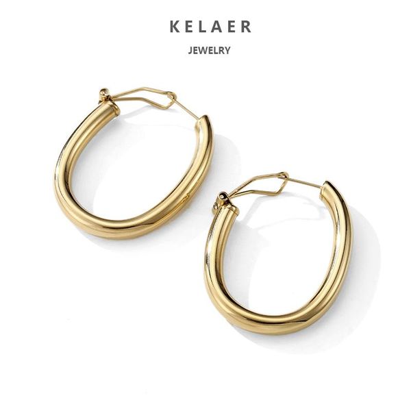 

hoop & huggie european ins cold wind big circle hollow earrings earring atmosphere web celebrity fashion, Golden;silver