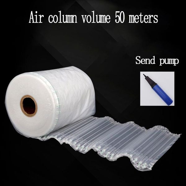 

packing bags air column bag coil express package shockproof bubble film anti-collision cushion inflatable