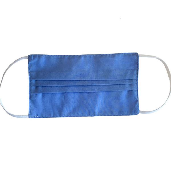 

calico square pleated cotton mask, fashion mask