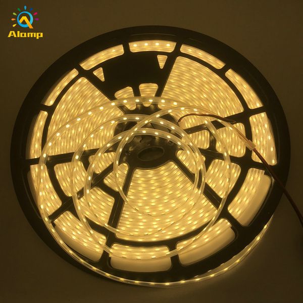 5050 Luzes LED Luzes DC24V 1200LEDS RGB Branco Quente 20m por Rolo Luz Tiras IP20 IP67 À Prova D 'Água Néon Flexível Fita Decoração Iluminação