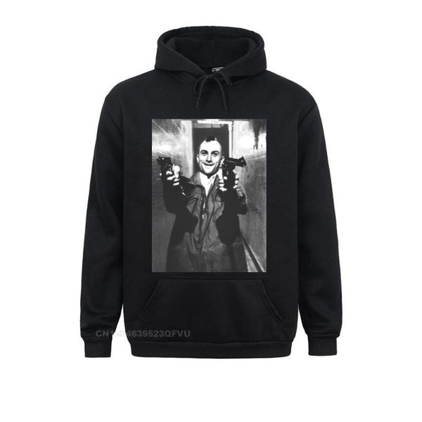 

men's hoodies & sweatshirts travis bickle taxi driver men pullover hoodie robert de niro movie camisas hombre sweahoodies oversized, Black
