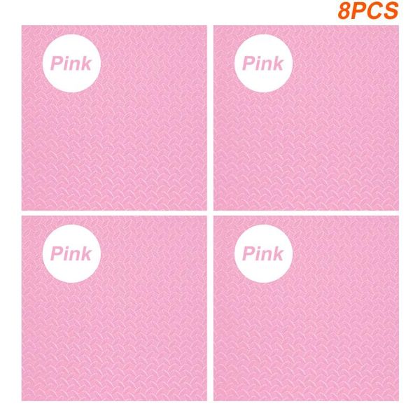 

8pcs/set eva foam home gym exercise floor mat tiles workout thickened cushion fitness equipment absorbing interlocking accessories