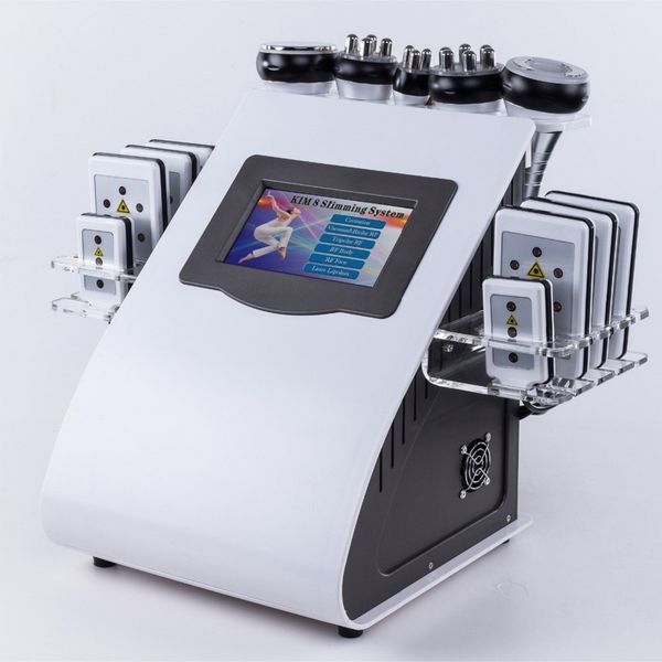 

40k rf cavitation ultrasonic 6 in 1 lipo slimming machine