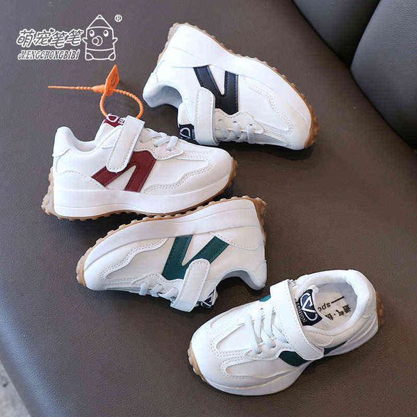 

2022 brand children shoes boys sneakers sport shoes child rubber leisure trainers casual kids sneakers spring summer sneakers g1210, Black;red