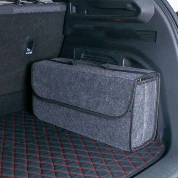 

car organizer folding trunk storage box bag felt accessories