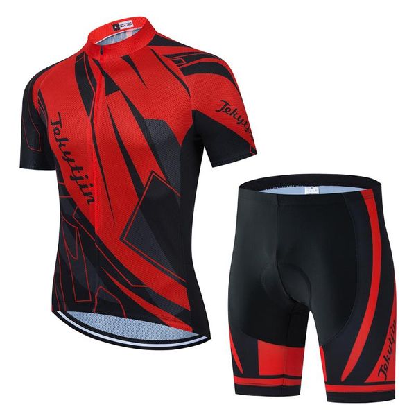 

racing sets strava-cycling jersey mens shorts & bib set women's fashionbike garment mtb suit anti-uv bicycle team uniform clothing, Black;blue