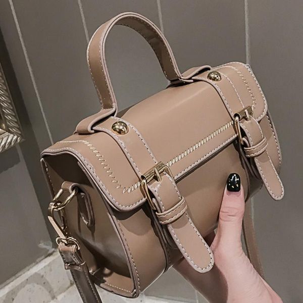 

evening bags casual handle crossbody for women fashion simple shoulder bag ladies designer handbags pu leather messenger