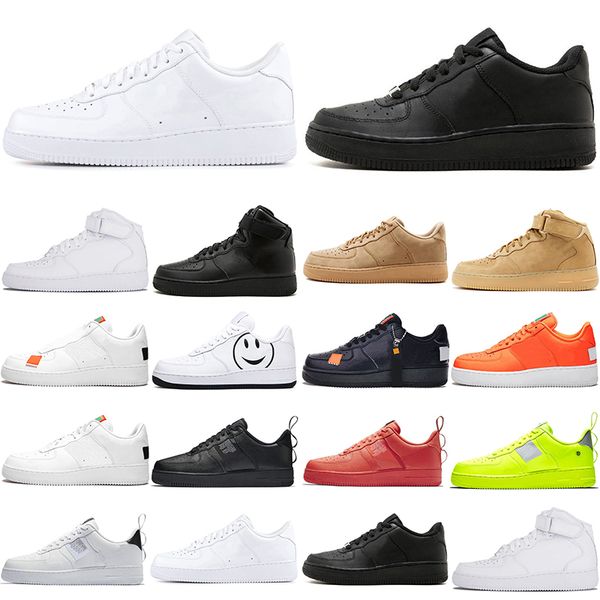 

original classic running shoes white black low high wheat color have a day just orange utility volt trainers outdoors sports athletic gym sh