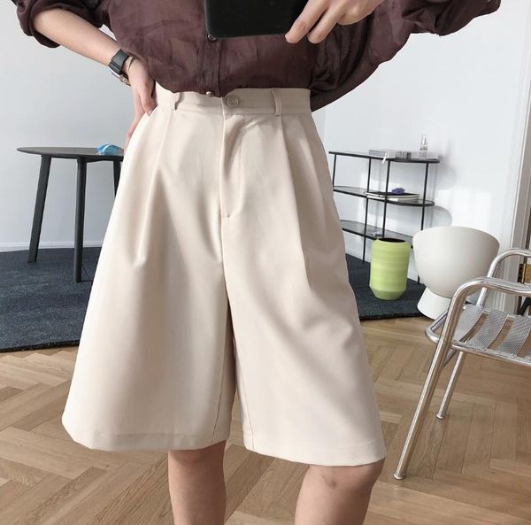 

women's pants & capris summer woman model viscose rayon shorts, Black;white