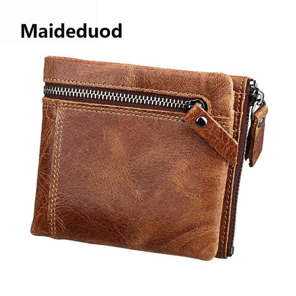 

wallets maideduod retro mad men's wallet mapiduo name card holder short man box, Red;black