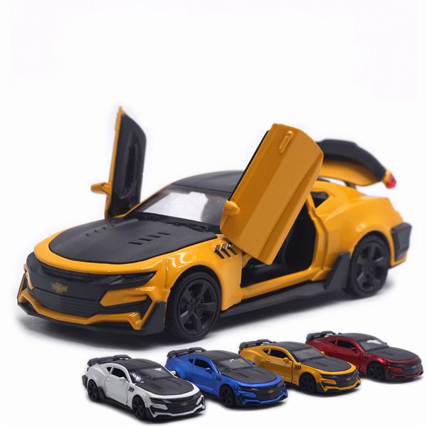 

dhl 1:32 alloy sports car model three doors new sound and light