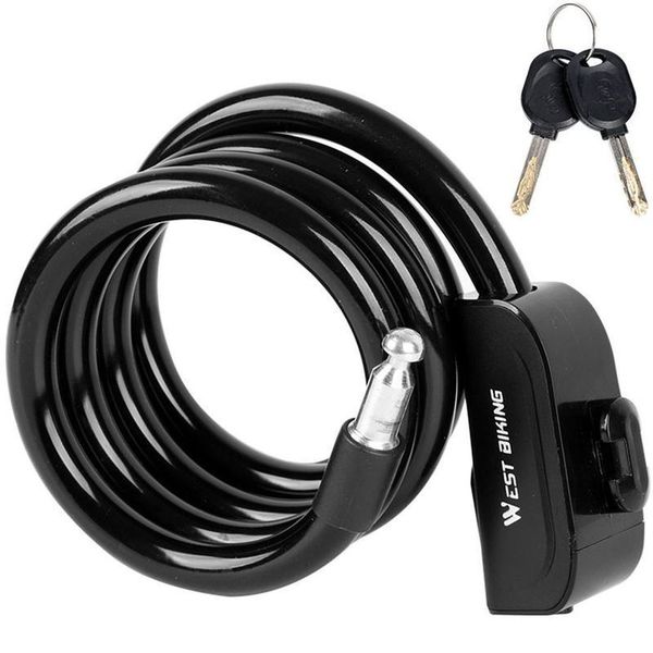 

bike locks 120cm cable lock super anti-theft for bicycle electric motorcycle gates core durable steel mtb