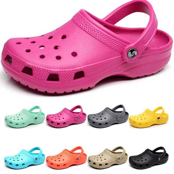 

317 hotsale fashion Sandals Slip On Casual Beach Waterproof Shoes men Classic Nursing Clogs Hospital Women Slippers Work Medical, 7 36-41