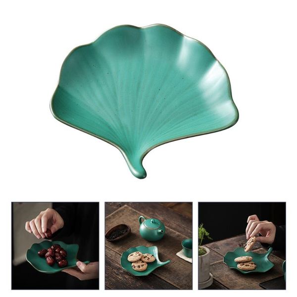 

dishes & plates 1pc dried fruit plate household desset ceramic snack serving tray