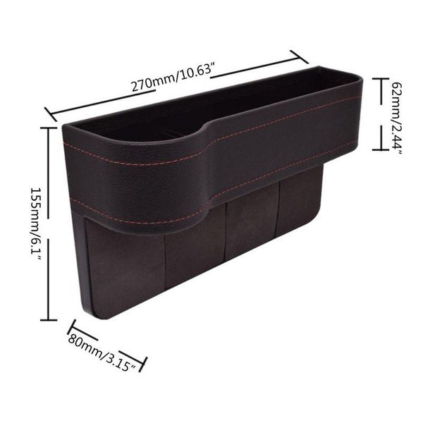 

car organizer universal seat crevice storage box slit pocket phone holder e7ca