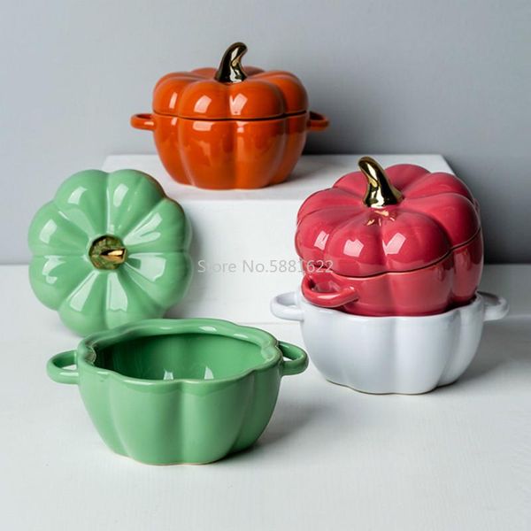

bowls pumpkin bowl ceramic soup fruit dessert home kitchen tableware