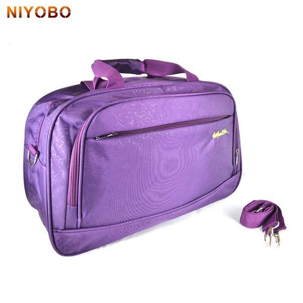 

duffel bags niyobo large capacity women travel luggage duffle bag men totes nylon waterproof daily handbag shoulder bolsa pt1240