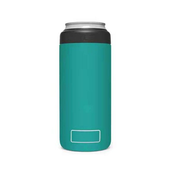 

2021 designers stainless steel beer mugs 12oz slim can cooler tumblers mugs2023