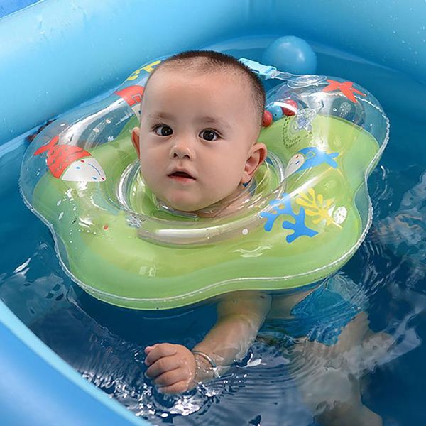 

pool & accessories swimming ring summer give away inflator floats with baby dolphin for neck bathing inflatable