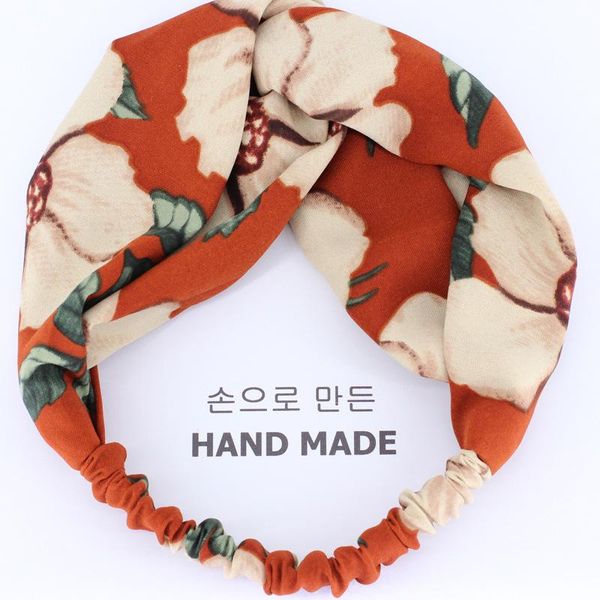 

hair clips & barrettes korean accessories retro cross hairb with wide edge knotted hoop fresh headdress face washing facial mask b b404, Golden;silver