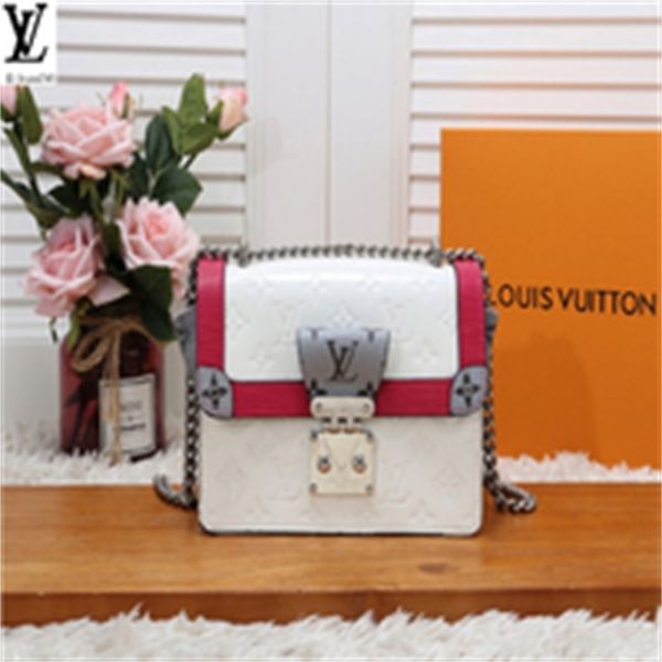 

brand designer luxury ms2f m90445 patent leather gray flower shoulder bag white women handbags iconic bags handles shoulder bags totes c