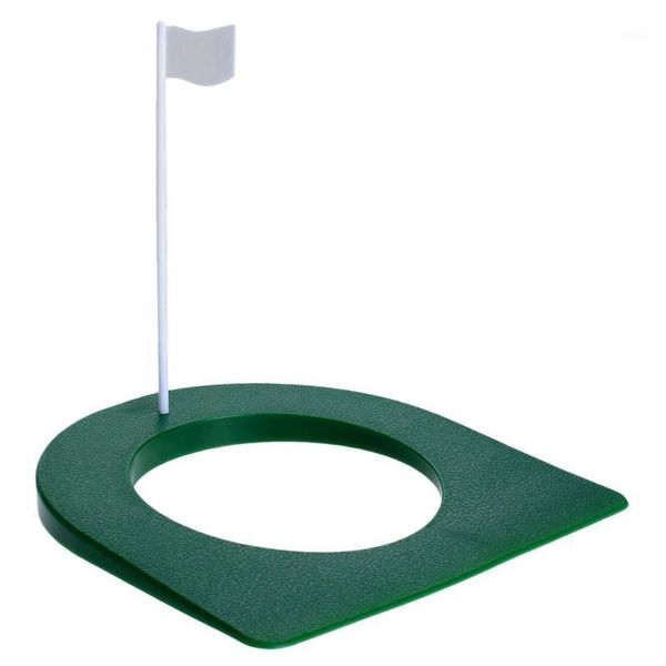 

golf putting hole cup with flag indoor outdoor training aids complete set of clubs1