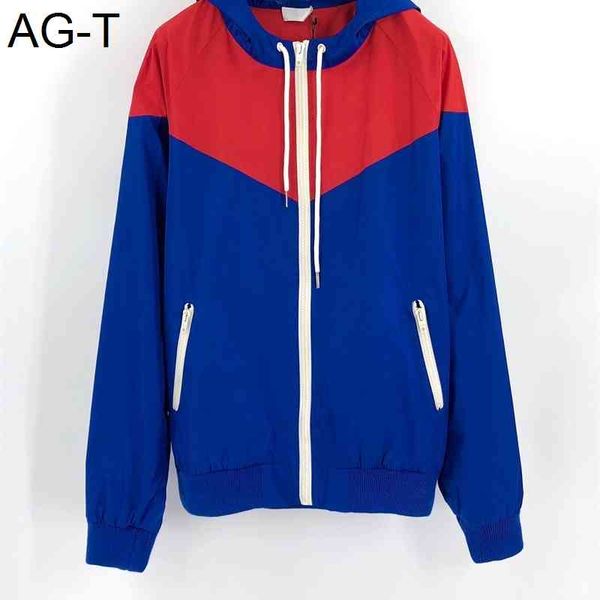 

21ss euro size casual street men women wind jackets, Black