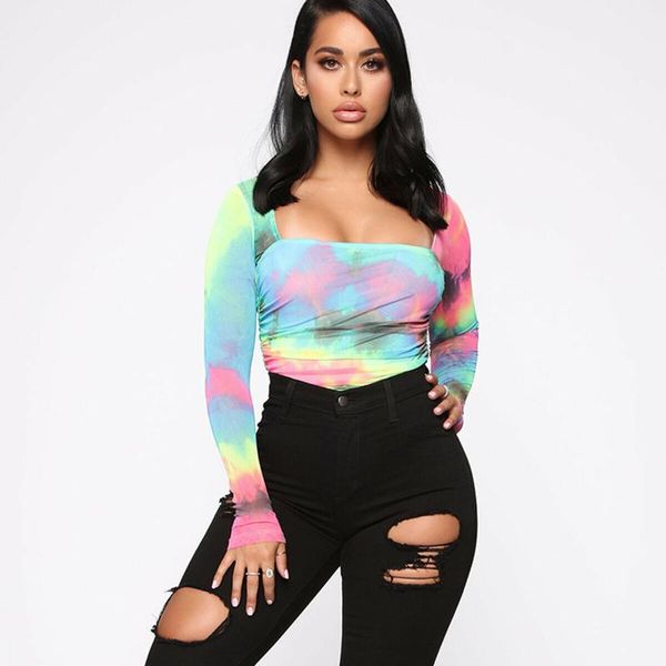 

women's jumpsuits & rompers sweet long-sleeved bodysuits for women 2021 autumn winter square neck wrap clothes tight fashion solid body, Black;white