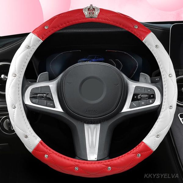 

steering wheel covers pu leather car cover for x1 x2 x3 x4 e84 f84 f39 e83 f25 g01 f97 f26 e87 e90 e91 g02 f98 auto accessories