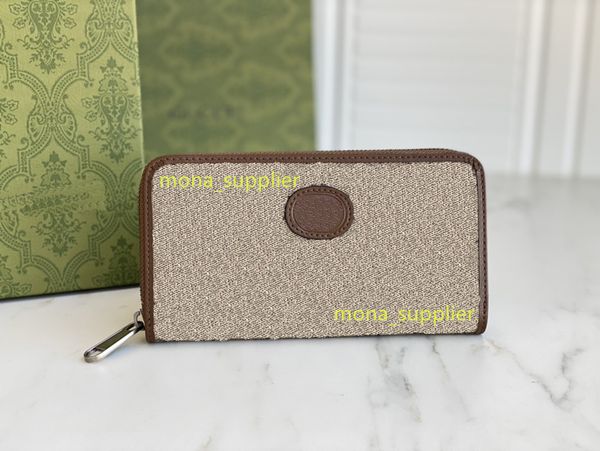 

2022 new arrivals wallets and card holders for women purses from luxury designer made of real leather classic zipper pocket come with origin, Red;black