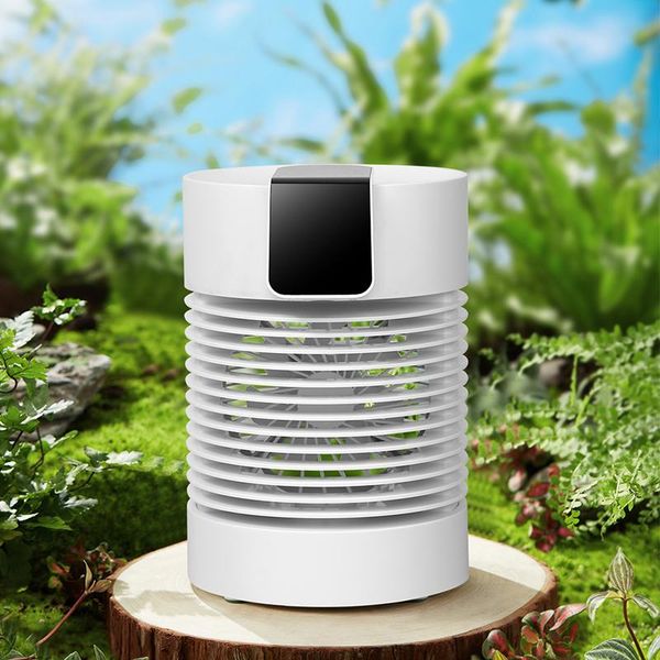 

electric fans mini usb portable rotatable air cooler fan conditioner humidifier purifier deskcooling for office bedroom