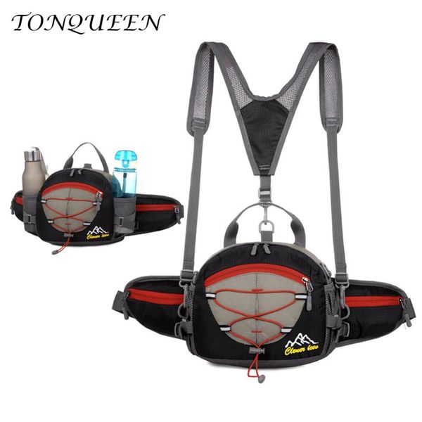 

outdoor bags multi function waterproof sport waist bag with remove shoulder backpack hiking cycling running camping 042
