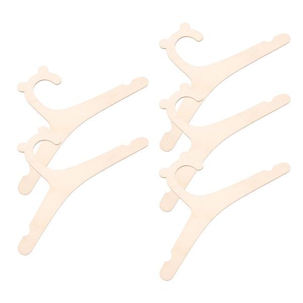 

hangers & racks 5pcs clothing infant clothes diy wood for children's room