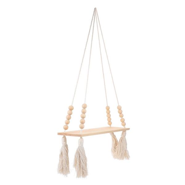 

hangers & racks 1pc indoor use flowerpot wall rack weaving craft plant pot shelf display