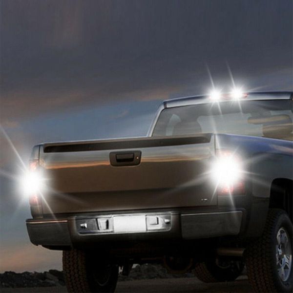 

car headlights reverse light bulb kit 6500k 900lm white backup brake canbus