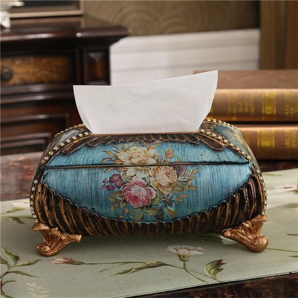 

vases tissue box european home decoration crafts carved resin living room dining deskamerican carton
