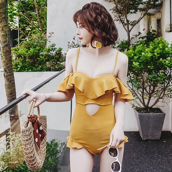 

one-piece suits biquini swimsuit with push up women's trikinis 2021 woman bikini one piece swimsuits swimming underwire bracket back ko